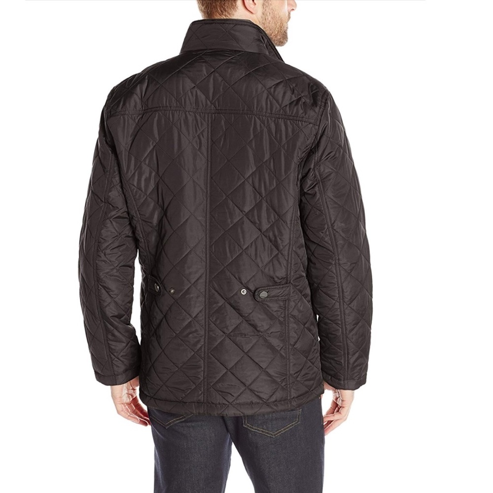 London Fog Quilted Field Coat Gem